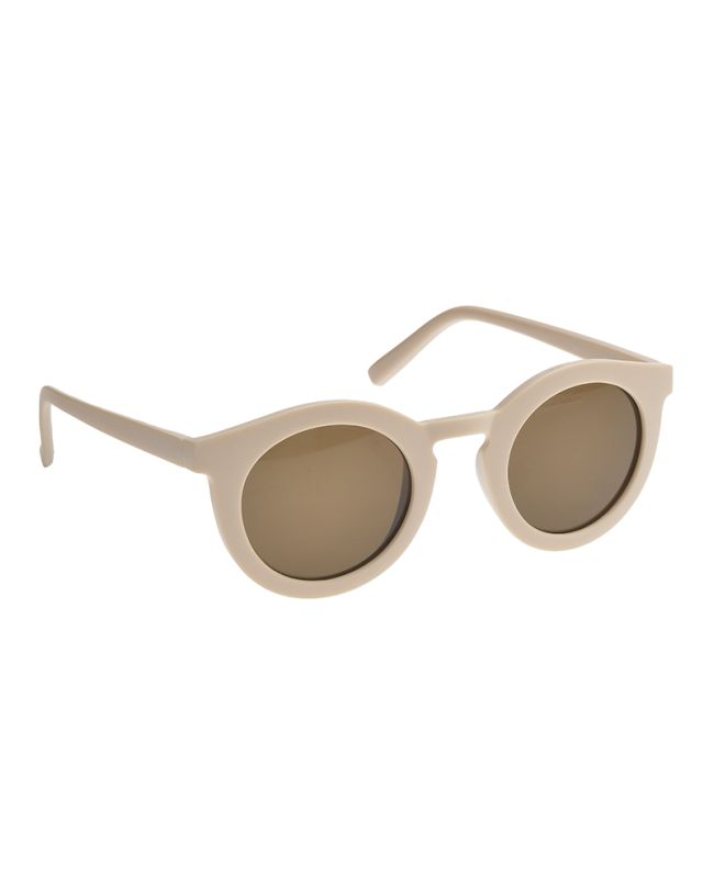 SUNGLASSES IN BEIGE COLOR MATTE LOOK UV400