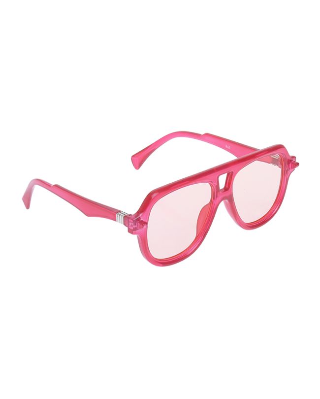 SUNGLASSES IN PINK COLOR WITH RED FRAME