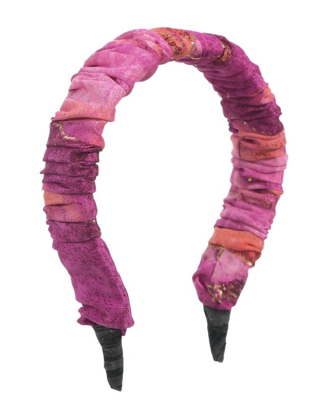 ΣΤΕΚΑ ΜΑΛΛΙΩΝ ΣΕ ΜΩΒ/ΡΟΖ ΧΡΩΜΑ ΜΕ ΧΡΥΣΕΣ ΛΕΠΤΟΜΕΡΕΙΕΣ