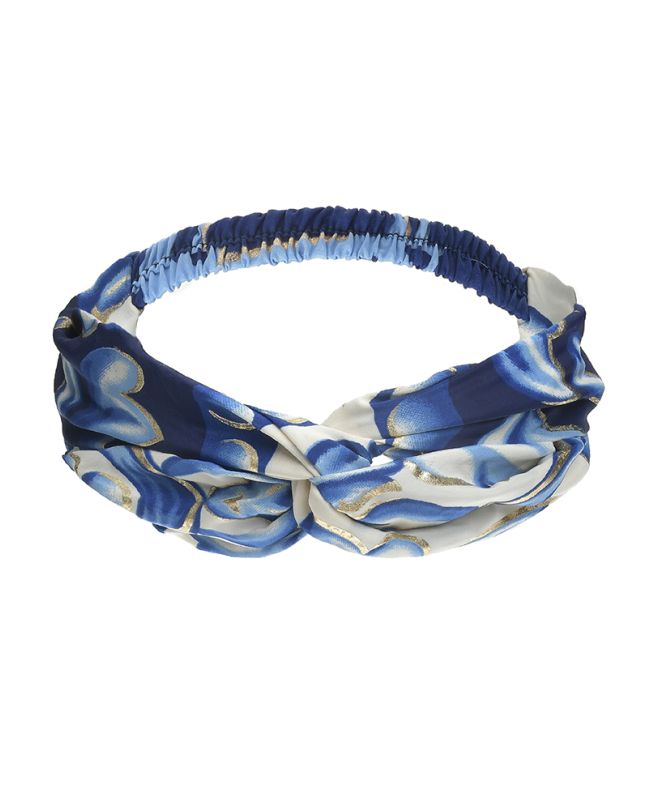 ΚΟΡΔΕΛΑ ΜΑΛΛΙΩΝ ΛΕΥΚΟ/ΜΠΛΕ ΜΕ ΧΡΥΣΕΣ ΛΕΠΤΟΜΕΡΕΙΕΣ