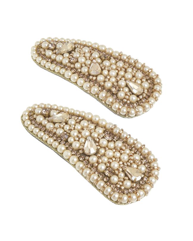 S/2 ΤΣΙΜΠΙΔΑΚΙΑ ΜΑΛΛΙΩΝ ΣΕ ΧΡΥΣΟ ΜΕ ΜΠΕΖ ΧΑΝΤΡΕΣ