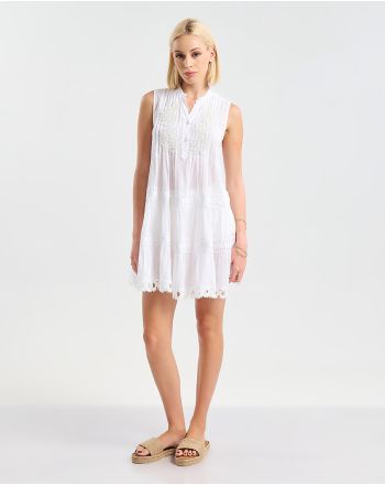 ΚΟΝΤΟ ΦΟΡΕΜΑ/ΚΑΦΤΑΝΙ ΛΕΥΚΟ ΑΜΑΝΙΚΟ  ONE SIZE ( 100% COTTON)