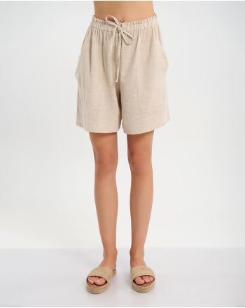 ΣΟΡΤΣΑΚΙ/ΒΕΡΜΟΥΔΑ ΜΠΕΖ ONE SIZE (100% COTTON SLUB)