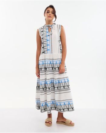 ΦΟΡΕΜΑ ΜΑΚΡΥ ΑΜΑΝΙΚΟ ΣΕ ΜΑΥΡΟ/ΛΕΥΚΌ/ΜΠΛΕ ONE SIZE (100% COTTON)