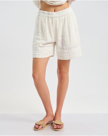 ΣΟΡΤΣ ΣΕ ΛΕΥΚΟ ΧΡΩΜΑ ONE SIZE ( 100% COTTON)