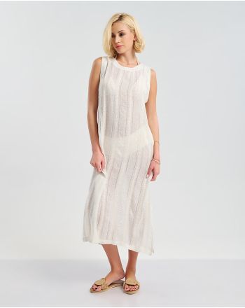 ΦΟΡΕΜΑ ΗΜΙΔΙΑΦΑΝΟ ΣΕ ΛΕΥΚΌ ONE SIZE ( 100% COTTON)