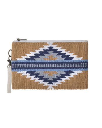 FABRIC BAG WHITE / BROWN / BLUE (100% COTTON)