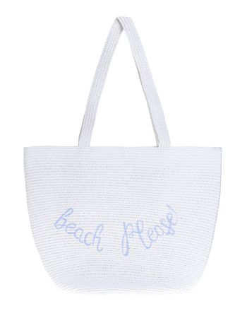 ΤΣΑΝΤΑ ΘΑΛΑΣΣΗΣ ΥΦΑΣΜΑΤΙΝΗ ΣΕ ΛΕΥΚΟ/ΓΑΛΑΖΙΟ ΧΡΩΜΑ 