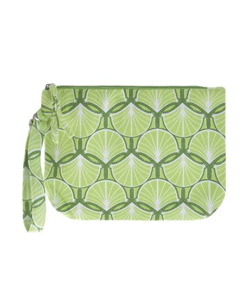 ΤΣΑΝΤΑΚΙ ΥΦΑΣΜΑΤΙΝΟ ΠΡΑΣΙΝΟ (50%COTTON 50% POLYESTER)