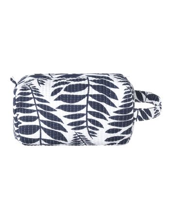 ΤΣΑΝΤΑΚΙ ΥΦΑΣΜΑΤΙΝΟ ΜΑΥΡΟ/ΛΕΥΚΟ 22X10X10 (50%COTTON 50% POLYESTER)