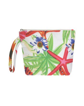 ΤΣΑΝΤAKI ΥΦΑΣΜΑΤΙΝO ΠΟΛΥΧΡΩΜΟ 24X19X6 (100% COTTON CANVAS WITH POLYESTER LINING)