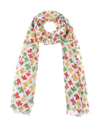 ΦΟΥΛΑΡΙ/ΠΑΡΕΟ ΛΕΥΚΟ ΜΕ ΠΟΛΥΧΡΩΜΑ 'ΠΟΥΛΙΑ' 100Χ180 (100% COTTON)