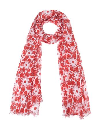 ΦΟΥΛΑΡΙ/ΠΑΡΕΟ ΜΕ ΚΟΚΚΙΝΑ ΛΟΥΛΟΥΔΙΑ 100Χ180 (100% COTTON)