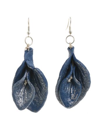 ΣΚΟΥΛΑΡΙΚΙΑ ΑΠΟ ΑΝΑΚΥΚΛΩΣΙΜΑ ΥΛΙΚΑ ΜΠΛΕ/ΑΣΗΜΙ 9Χ1.5X3.5