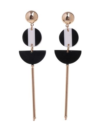 ΜΑΚΡΙΑ ΣΚΟΥΛΑΡΙΚΙΑ ΣΕ ΜΑΥΡΟ/ΛΕΥΚΟ/ΧΡΥΣΟ 11X3