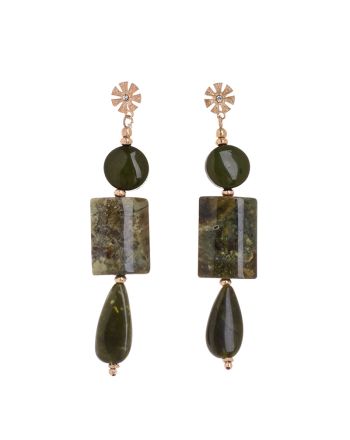 S/2 ΣΚΟΥΛΑΡΙΚΙΑ ΛΑΔΙ ΜΕ ΠΕΤΡΕΣ 3X1X10