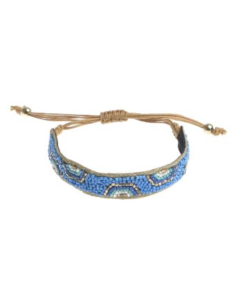 ΒΡΑΧΙΟΛΙ ΜΕ ΧΑΝΤΡΕΣ ΜΠΛΕ/ΓΑΛΑΖΙΟ