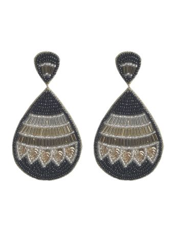 S/2 ΣΚΟΥΛΑΡΙΚΙΑ ΜΕ ΧΑΝΤΡΕΣ ΜΑΥΡΑ/ΧΡΥΣΑ.