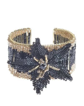 ΒΡΑΧΙΟΛΙ ΣΕ ΜΠΕΖ/ΜΑΥΡΟ ΜΕ ΛΟΥΛΟΥΔΙ