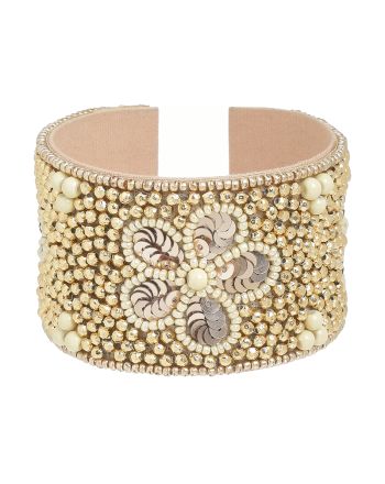 ΒΡΑΧΙΟΛΙ ΣΕ ΧΡΥΣΟ/ΚΑΦΈ ΜΕ ΛΟΥΛΟΥΔΙΑ