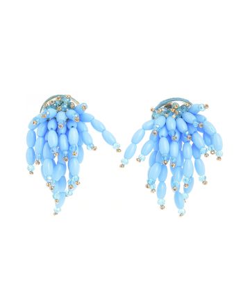 ΣΚΟΥΛΑΡΙΚΙΑ ΜΕ ΜΠΛΕ ΠΕΤΡΕΣ