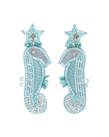 ΣΚΟΥΛΑΡΙΚΙΑ ΣΕ ΧΡΥΣΟ/ΓΑΛΑΖΙΟ 'ΙΠΠΟΚΑΜΠΟΣ'