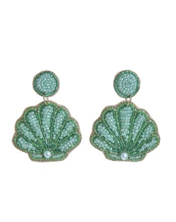 ΣΚΟΥΛΑΡΙΚΙΑ ''ΚΟΧΥΛΙ'' ΠΡΑΣΙΝΟ/ΓΑΛΑΖΙΟ ΜΕ ΧΑΝΤΡΕΣ ΚΑΙ ΠΕΤΡΕΣ