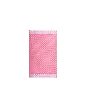 DOUBLEFACE BEACH TOWEL IN PINK/RED COLOR 100X180 (100% COTTON)