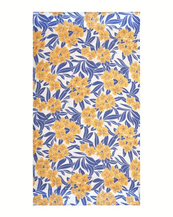 ΠΕΤΣΕΤΑ ΘΑΛΑΣΣΗΣ ΔΙΠΛΗΣ ΟΨΗΣ ΠΟΡΤΟΚΑΛΙ/ΜΠΛΕ/ΛΕΥΚΟ  110Χ180 (100% COTTON)