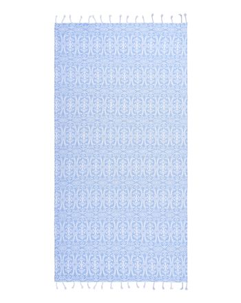 ΠΕΤΣΕΤΑ PESTEMAL ΣΕ ΜΠΛΕ ΧΡΩΜΑ ΤΟΥ ΟΥΡΑΝΟΥ 90X180 (100% COTTON)