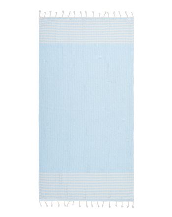 ΠΕΤΣΕΤΑ PESTEMAL ΣΕ ΓΑΛΑΖΙΟ ΧΡΩΜΑ 90X180 (100% COTTON)