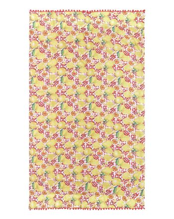 ΠΕΤΣΕΤΑ ΔΙΠΛΗΣ ΟΨΗΣ ΛΕΥΚΟ/ΚΙΤΡΙΝΟ/ΚΟΚΚΙΝΟ   (50% COTTON 50% POLYESTER)