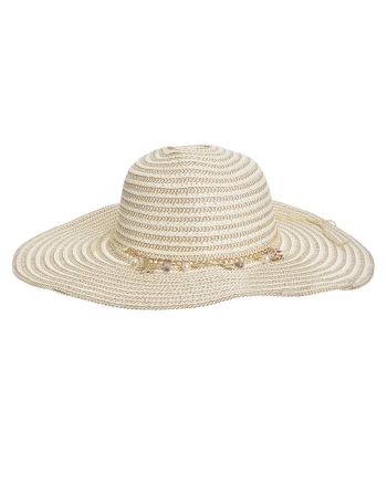 ΚΑΠΕΛΟ ΨΑΘΙΝΟ ΛΕΥΚΟ ΜΕ ΚΟΧΥΛΙΑ ONE SIZE Φ40Χ12