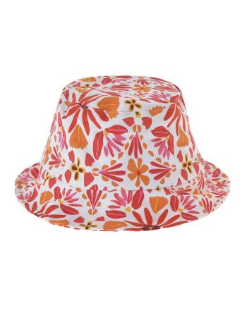 ΚΑΠΕΛΟ ΥΦΑΣΜΑΤΙΝΟ ΡΟΖ ΜΕ ΠΟΡΤΟΚΑΛΙ ΛΟΥΛΟΥΔΙΑ (100% COTTON)