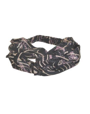 ΚΟΡΔΕΛΑ ΜΑΛΛΙΩΝ ΣΕ ΜΑΥΡΟ ΧΡΩΜΑ ΜΕ ΓΕΩΜΕΤΡΙΚΑ ΣΧΕΔΙΑ Φ13Χ2