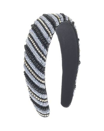 ΣΤΕΚΑ ΜΑΛΛΙΩΝ ΣΕ ΣΚΟΥΡΟ ΜΠΛΕ/ΓΚΡΙ/ΧΡΥΣΟ ΧΡΩΜΑ