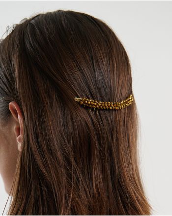 ΚΛΙΠ ΜΑΛΛΙΩΝ ΜΕ ΧΤΕΝΑΚΙ ΜΕ ΧΡΥΣΕΣ ΠΕΤΡΕΣ